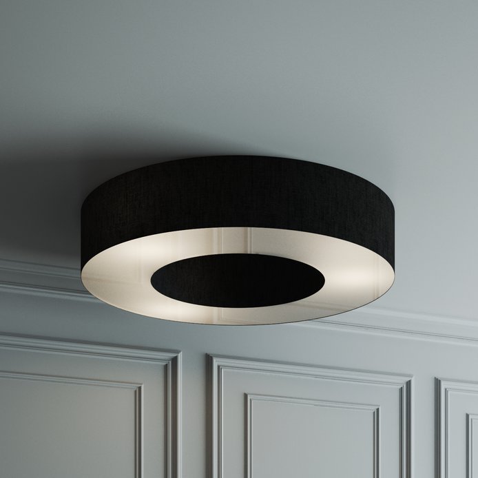 Bon-A 72/5 потолочный LED светильник Черный (встроенные диодные платы)
